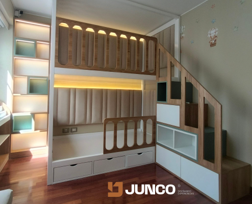 Walking closet moderno y funcional JUNCO