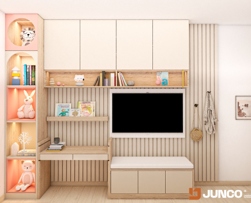 Sala de estar elegante y moderna JUNCO